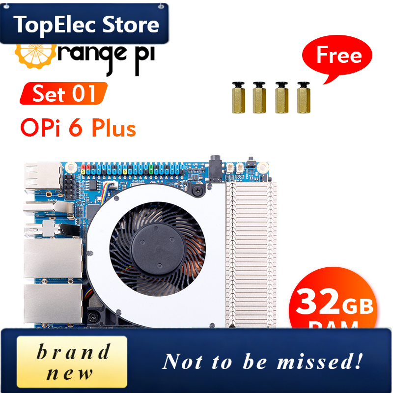 Мини-ПК TopElec Orange Pi 6 Pl – обзор и цена Ddr5 32Gb
