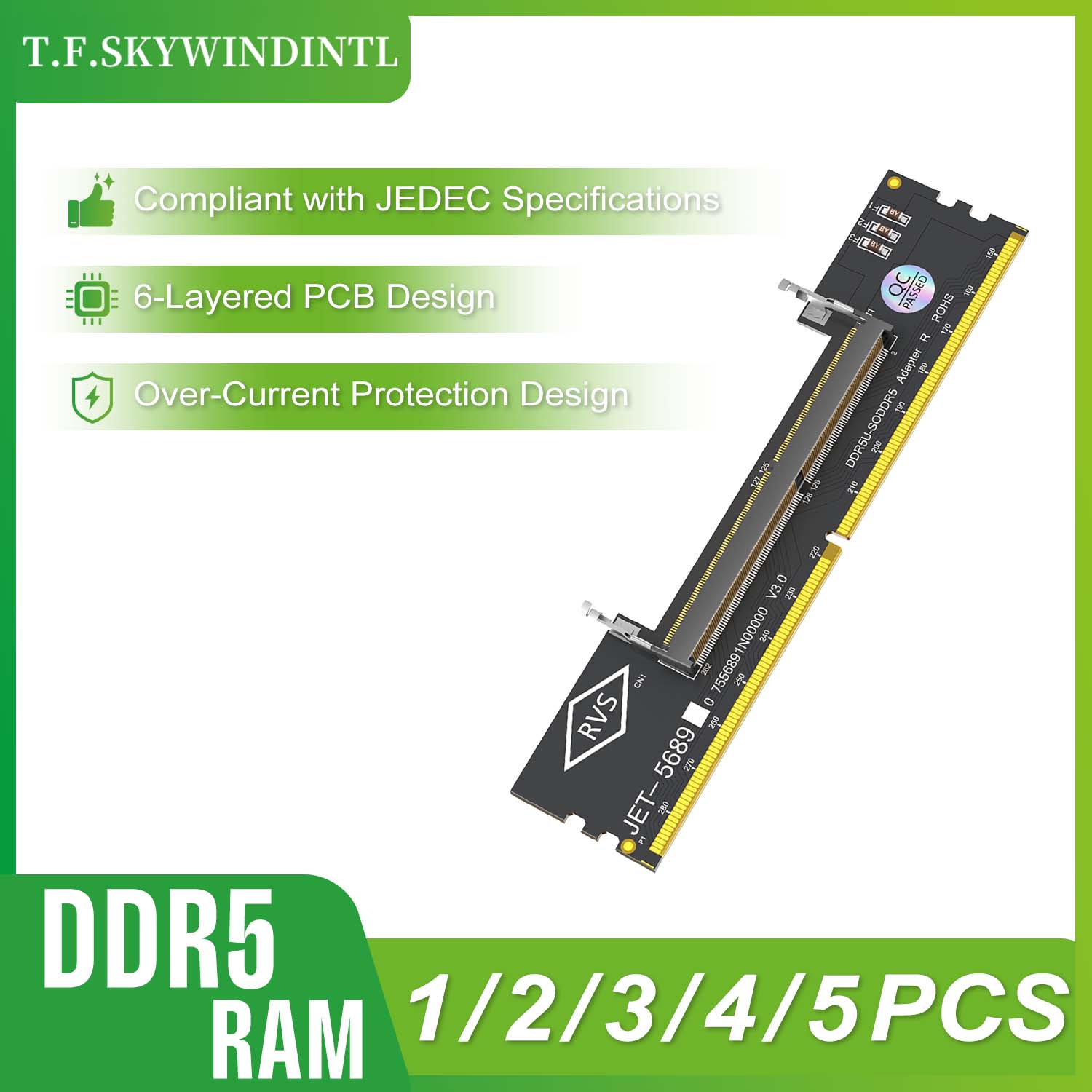 Карта-адаптер для тестирования – обзор и цена Ddr5 Laptop Ram